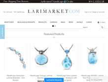 Tablet Screenshot of larimarket.com